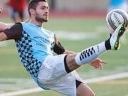 Evergreen High graduate Timur Zhividze has a team-best three goals through two league games for Vancouver Victory FC.