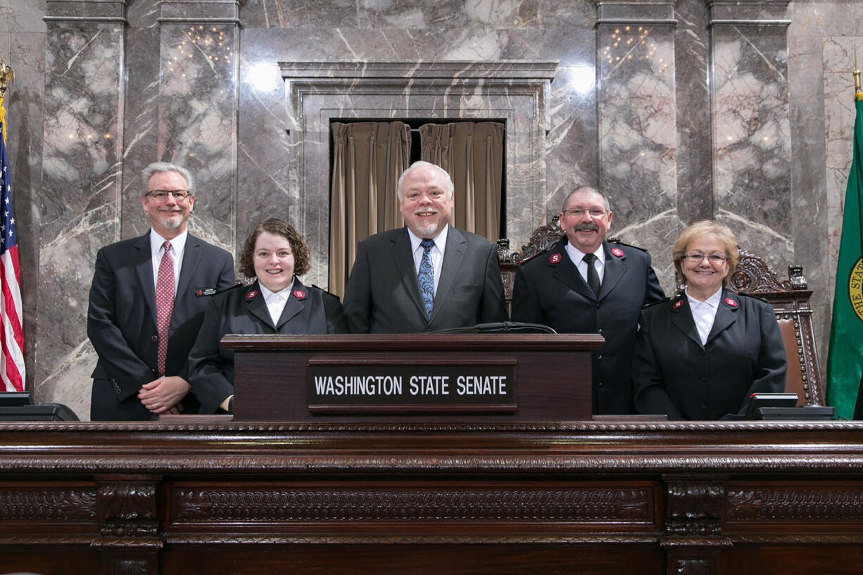 East Vancouver: The Clark County branch of the Salvation Army was recently recognized by the Washington State Senate, as Sen.