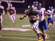 Union's Caleb Browning rushed for 134 yards and three touchdowns against Curtis.