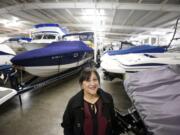 Marianne Guetter, owner of Riverside Marine Service in Washougal, started her boat repair and maintenance business 15 years ago.