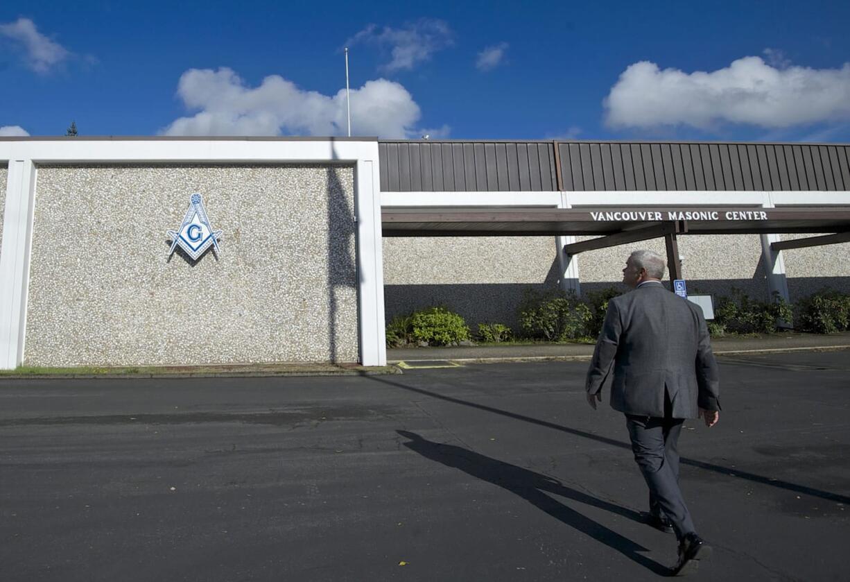 Dean Roettger, president of Vancouver Masonic Temple Inc., says local Masons are sorry to lose the center that has been their home since 1969, but are looking forward to a fresh start in a new, smaller building.