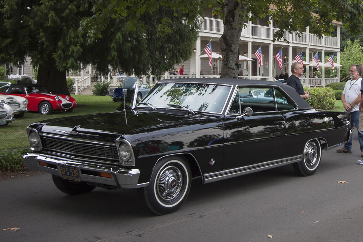 Hudson's Bay: Rob Titus of Jefferson, Ore., won the Mayor's Choice for his 1966 Chevy II SS at the sixth annual Columbia River Concours d'Elegance car show on Aug.