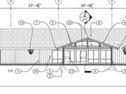 National Park Service
A drawing of the profile of the future Fort Vancouver National Historic Site Visitor Center.