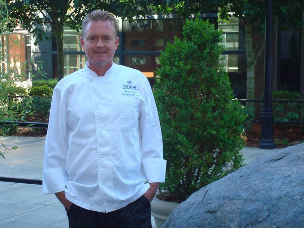 Esther Short: Hilton Vancouver Washington Chef Troy Lucio won the annual &quot;Soup's On!&quot; soup-making competition, a fundraiser for Share that brought in more than $65,500 on Oct.