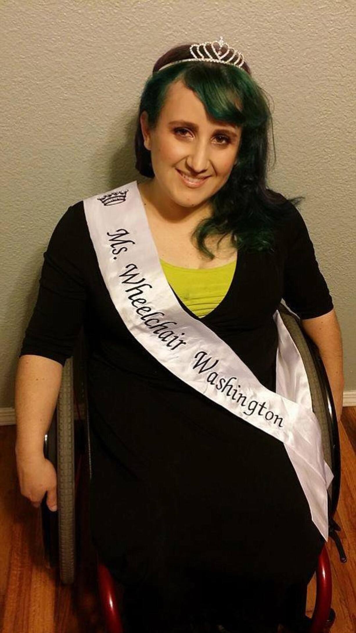 Evelyna Castro, who was crowned Ms. Wheelchair Washington in March, will compete at the Ms.