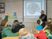 Ridgefield: Local artist Barbara Wright visited art classes at Union Ridge Elementary School, teaching the students about scientific illustration.