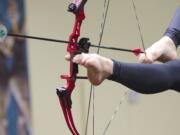 Brittany Walsh said her acrobatic archery trick was inspired by an old photograph of a Mongolian circus performer.