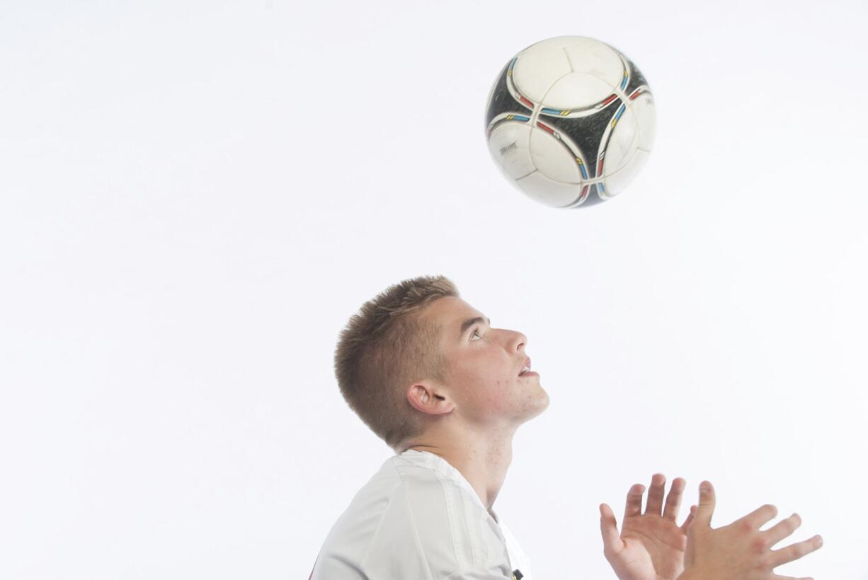 Bennett Lehner was selected the Gatorade state player of the year for boys soccer