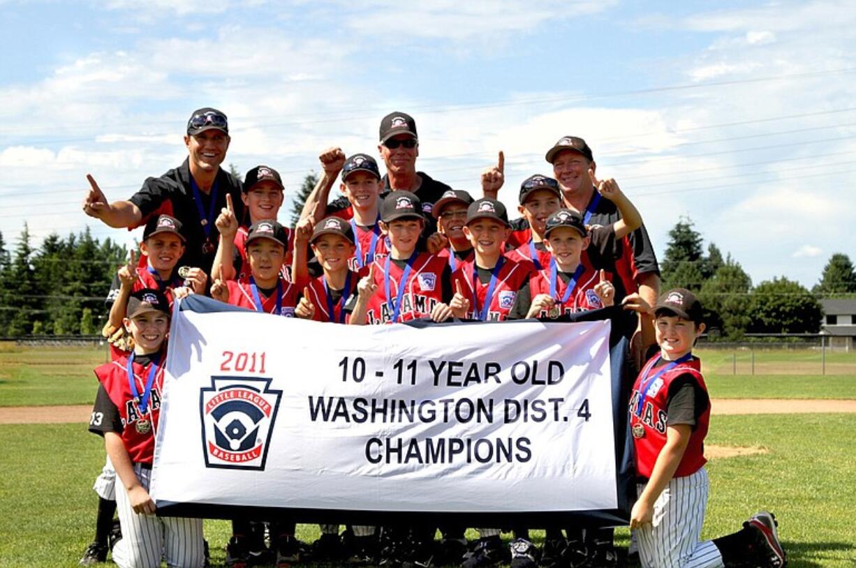 Camas: The 10- and 11-year-old Lacamas Little League team won the 2011 District 4 Championship.