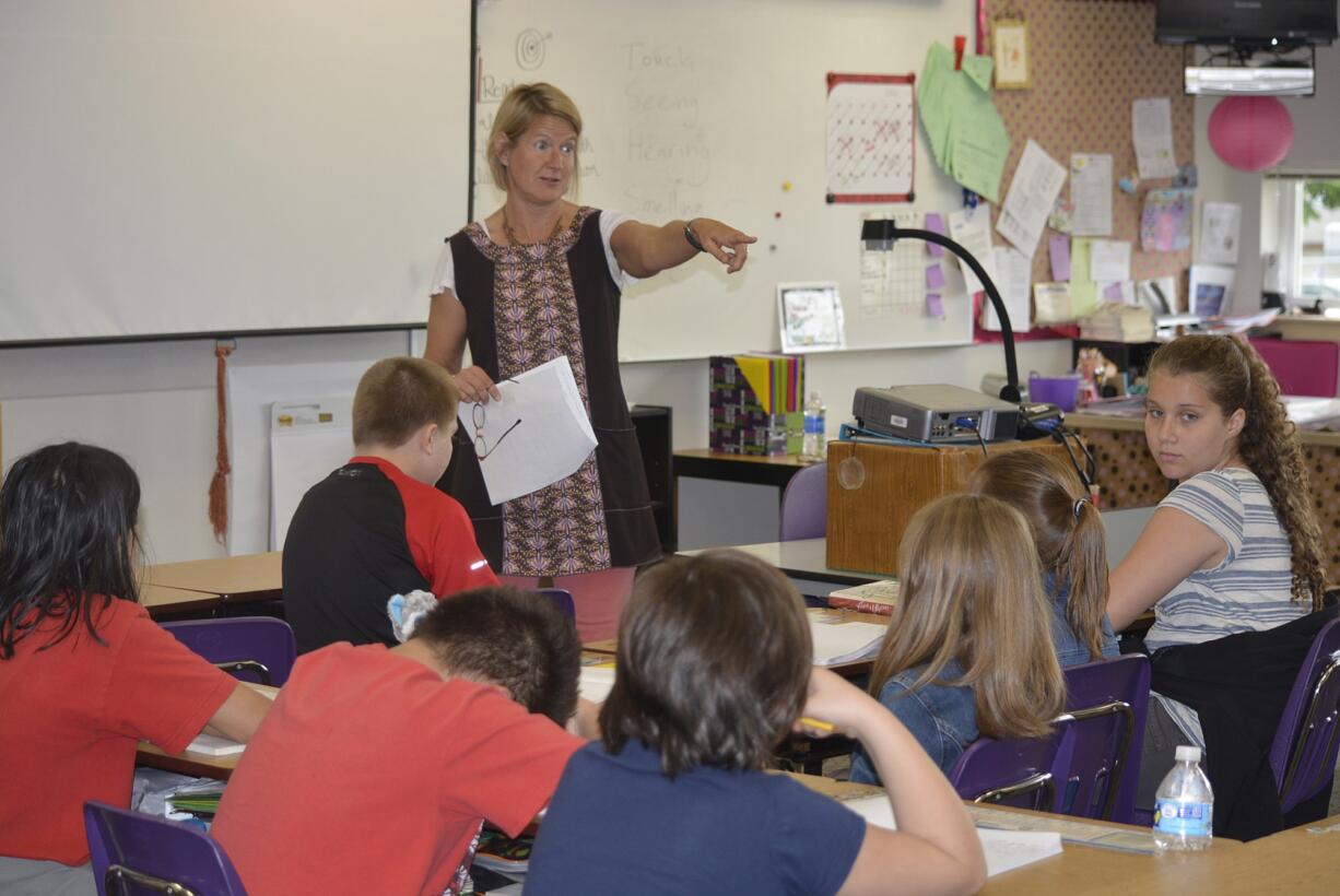 Washougal: Award-winning children's book author Elizabeth Rusch visited Hathaway Elementary School, holding two assemblies and three writing workshops with students.