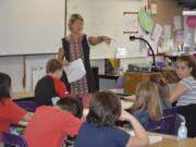 Washougal: Award-winning children's book author Elizabeth Rusch visited Hathaway Elementary School, holding two assemblies and three writing workshops with students.