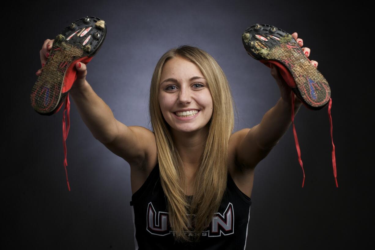 Union senior Alexis Fuller will be taking her running shoes to Boise State next fall.