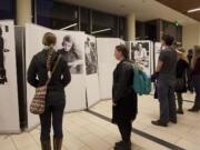 East Vancouver: Evergreen High School seniors were invited to see the University of Oregon's White Rose exhibit, and given a tour of the campus.