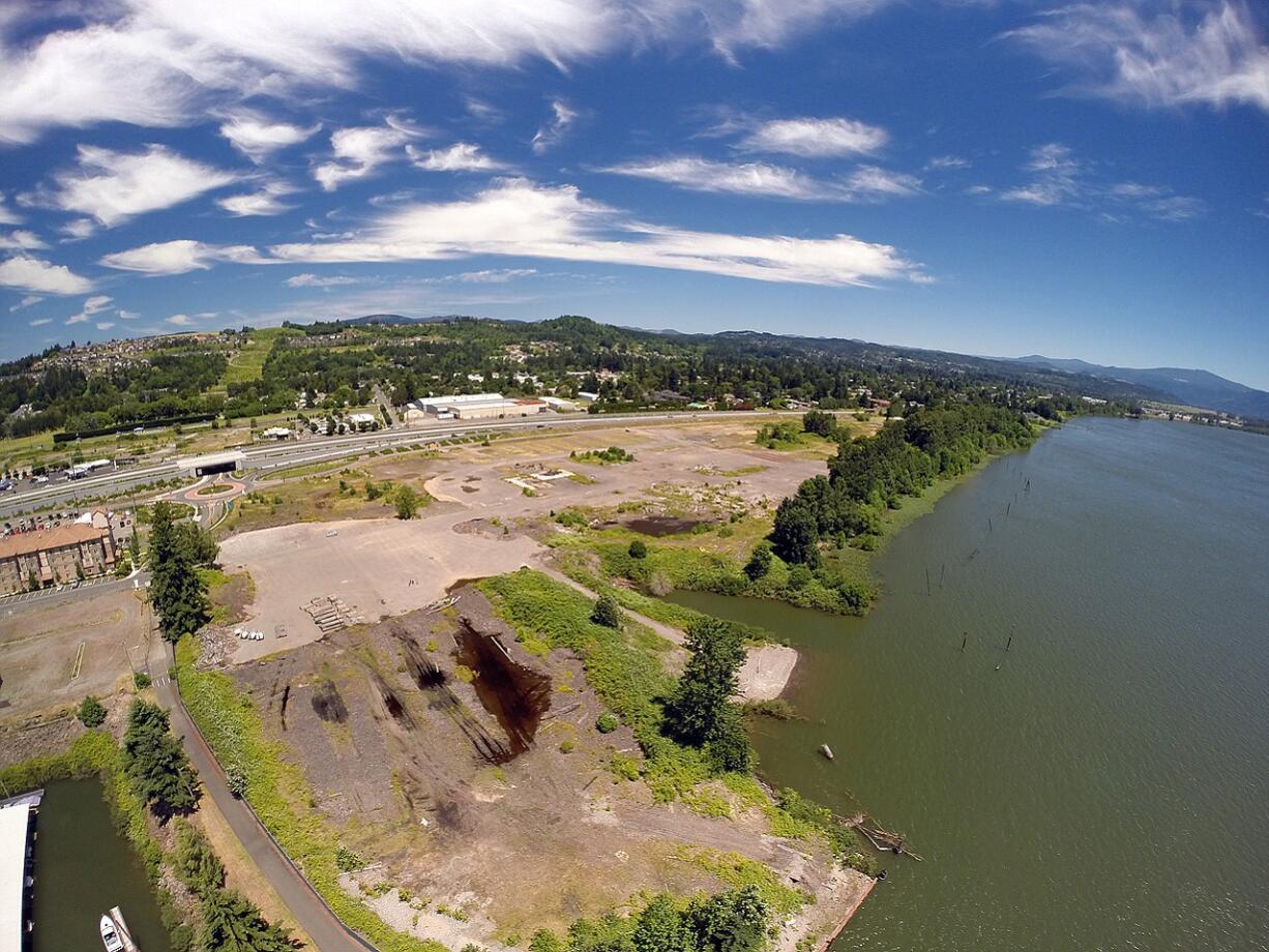 The Columbian
The Port of Camas-Washougal owns about 67 percent of a 40-acre waterfront property, and Killian Pacific, the Vancouver-based commercial real estate developer, owns 33 percent of it. Both parties hope to redevelop the parcel, 1.5 miles west of Washougal's downtown, into a place to live, work and play.