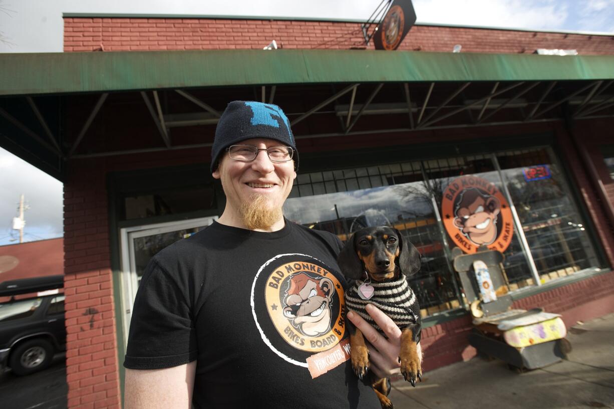 Wade Leckie is the owner of Bad Monkey Bikes in Uptown Village.