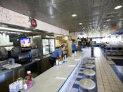 The interior of the Stardust Diner in Vancouver is shown June 17.