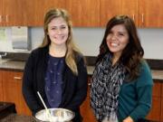 Minnehaha: Nutritionists Chantel Harrison, left, and Madaline Maestri will spend a year, through AmeriCorps, helping the Clark County Food Bank by leading nutrition education classes for the community.