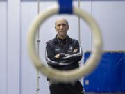 Gymnastics coach Randy Fox, who was inducted into a regional USA Gymnastics hall of fame in 2014, at his gym in Camas.