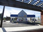 Photos by Steven Lane/The Columbian
Dutch Bros. Coffee will hold a grand opening celebration today for this kiosk at 7300 N.E. Highway 99, with specials on drinks.