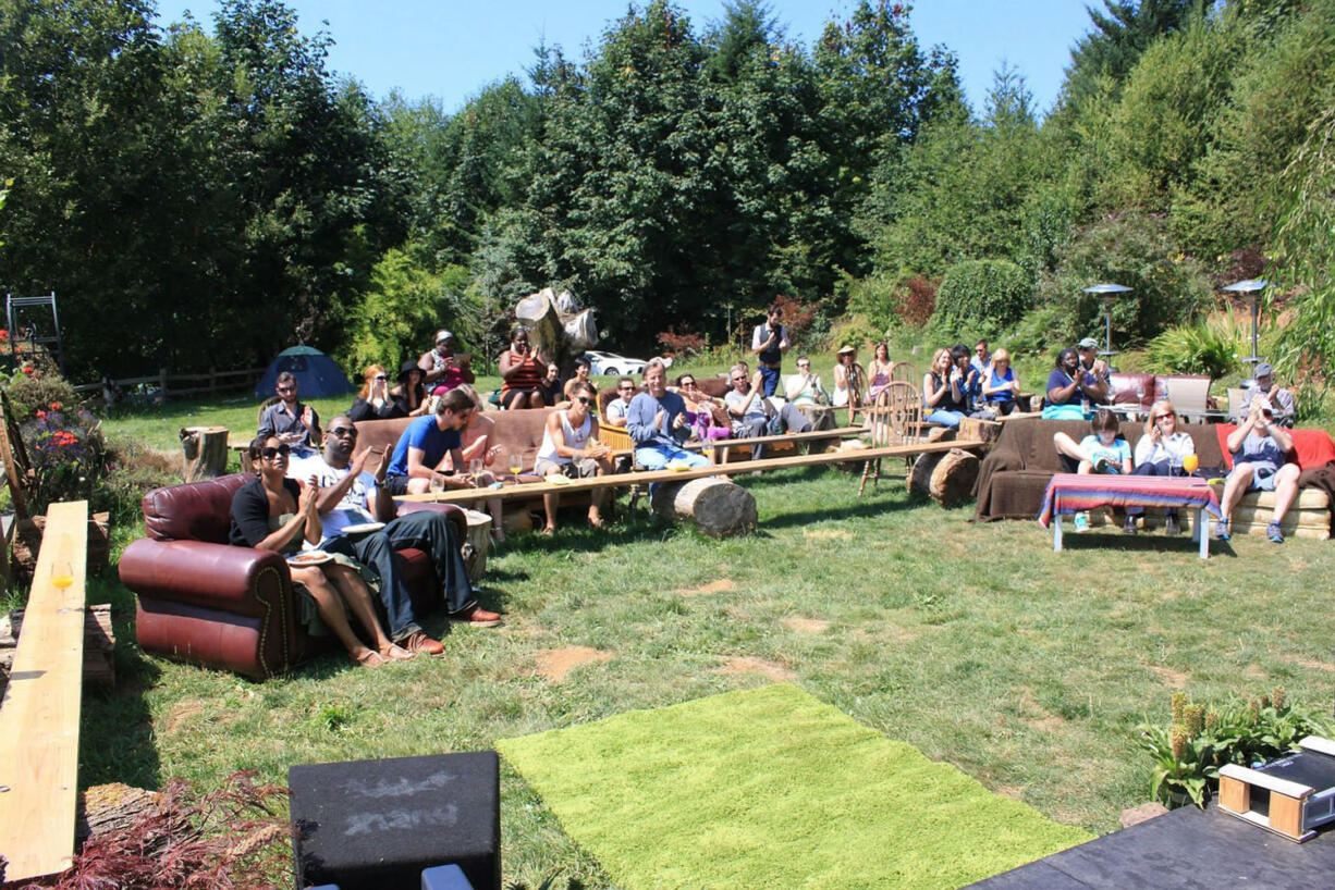 Most films are screened in actual rooms, but some of the Columbia Gorge International Film Festival happens on some rural acreage in Washougal.