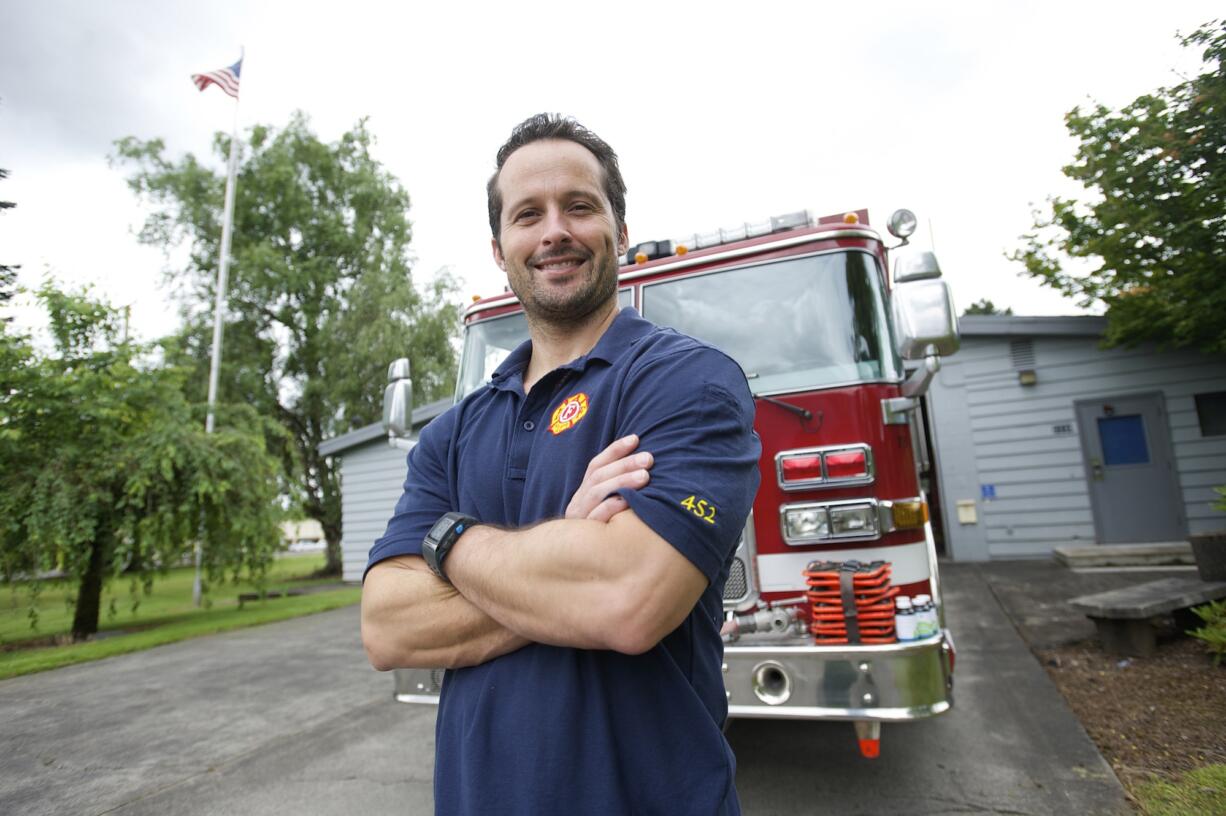 Vancouver firefighter Darrin Deming and his wife have developed a supplement brand and a daily supplement, Daily Decon, to help firefighters combat on-the-job exposures to toxic chemicals.