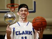 Clark College basketball player Hayden Hall has been taking dancing lessons since he was in the second grade.