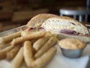 The mango ham melt are among the menu items at Brewed Cafe &amp; Pub on Main Street in downtown Vancouver.