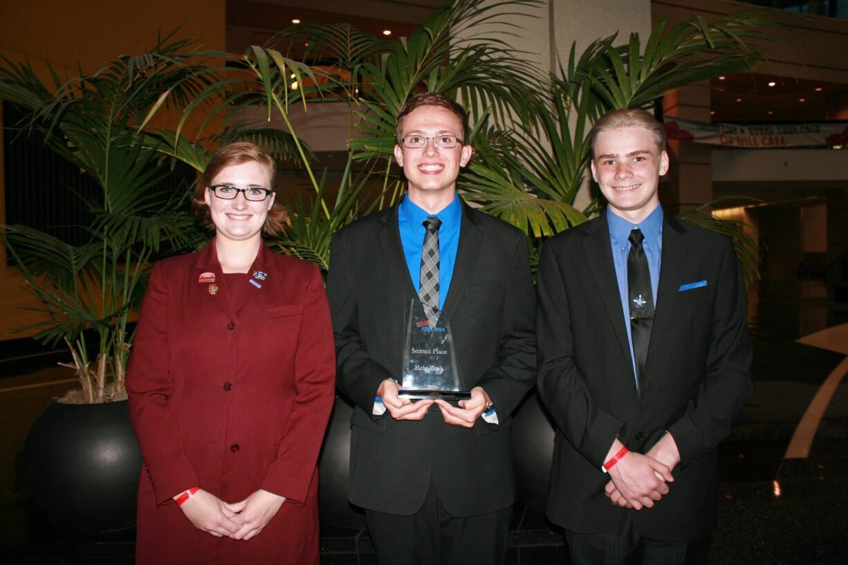 Heritage High School sent three students to compete in the Future Business Leaders of America Business Conference earlier this year in Chicago.