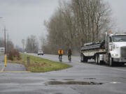 Bicyclists now use a shoulder along Northwest River Road, but a new dedicated bike trail from Fourth Plain to the Port of Vancouver headquarters will give them an alternative.