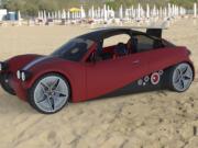 Local Motors
Kevin Lo, a local Hewlett-Packard engineer, designed two versions of a 3-D printed car -- the sport version, top, and the swim -- for Local Motors, an Arizona-based company that designs, builds and sells cars.