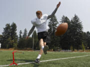 Mountain View high grad Will Warne will be kicking for the East all-stars at Saturday's Freedom Bowl Classic.