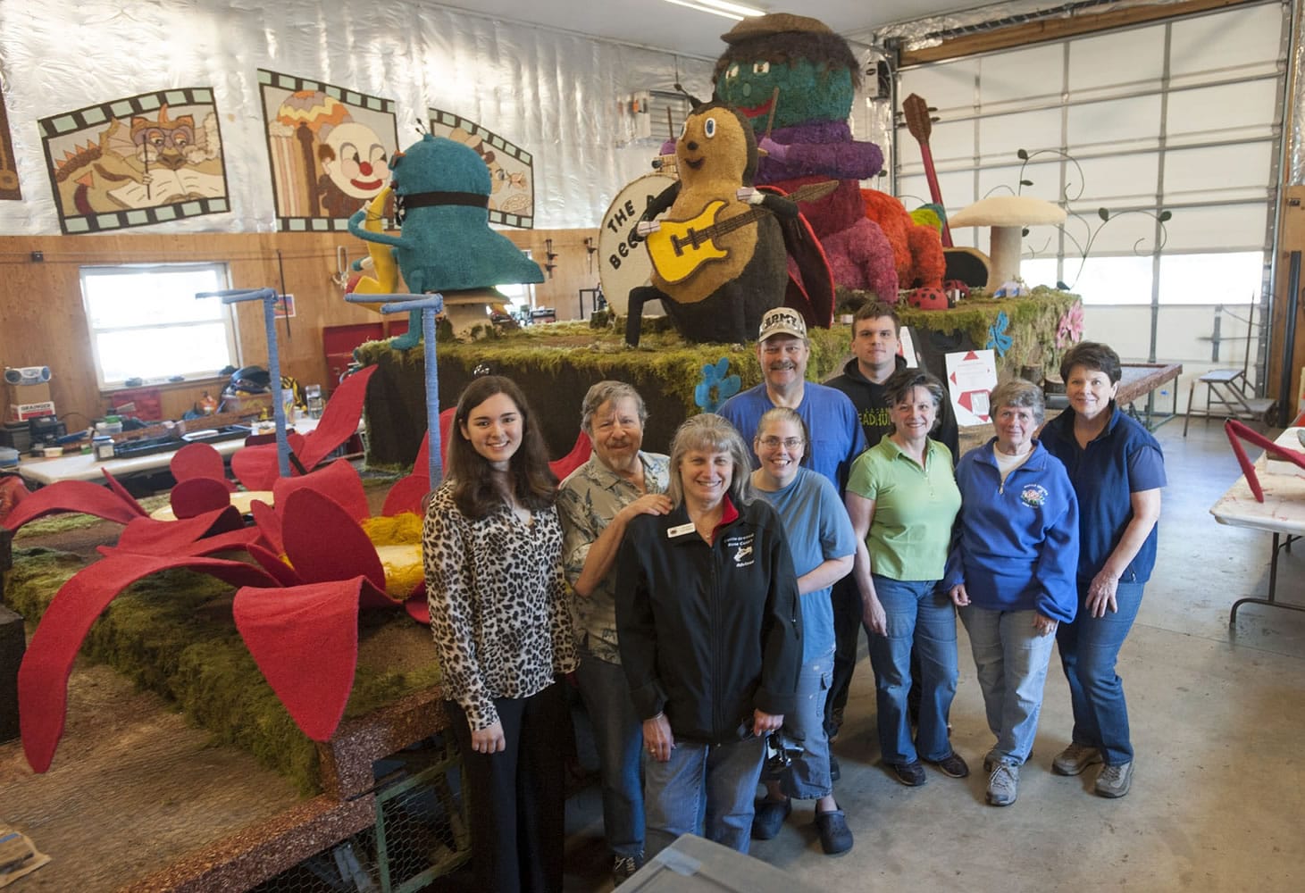 Battle Ground float among local entries honored at Grand Floral