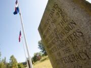 Jefferson Davis Park is seen Monday along Interstate 5 near Ridgefield.