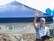 David Ripp, executive director of the Port of Camas-Washougal, said the groundbreaking on waterfront park and trail improvements &quot;has been a long time coming.&quot;