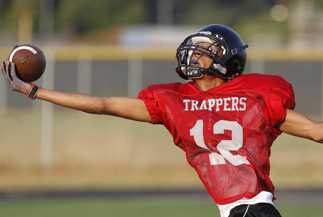 Fort Vancouver High grad David Bishop made quite an impression on the Trappers coaching staff last fall.