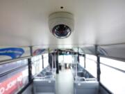 After a recent upgrade to its surveillance system, C-Tran now captures about 95 percent of the interior of a bus through on-board cameras, according to the agency.