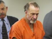 Jack Raymond Yancey, 57, a convicted sex offender with decades of criminal history in Clark County, appears in Clark County Superior Court Friday on suspicion of stabbing Gary Adams, 50, to death on Wednesday night.