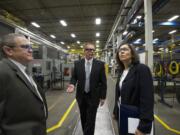 Sen. Maria Cantwell, D-Wash., paid a visit June 30 to Columbia Machine, a Vancouver manufacturer and exporter of equipment used for concrete production, to show support for Congressional reauthorization of the U.S. Export-Import Bank's charter. The bank, which loans to foreign buyers of U.S.