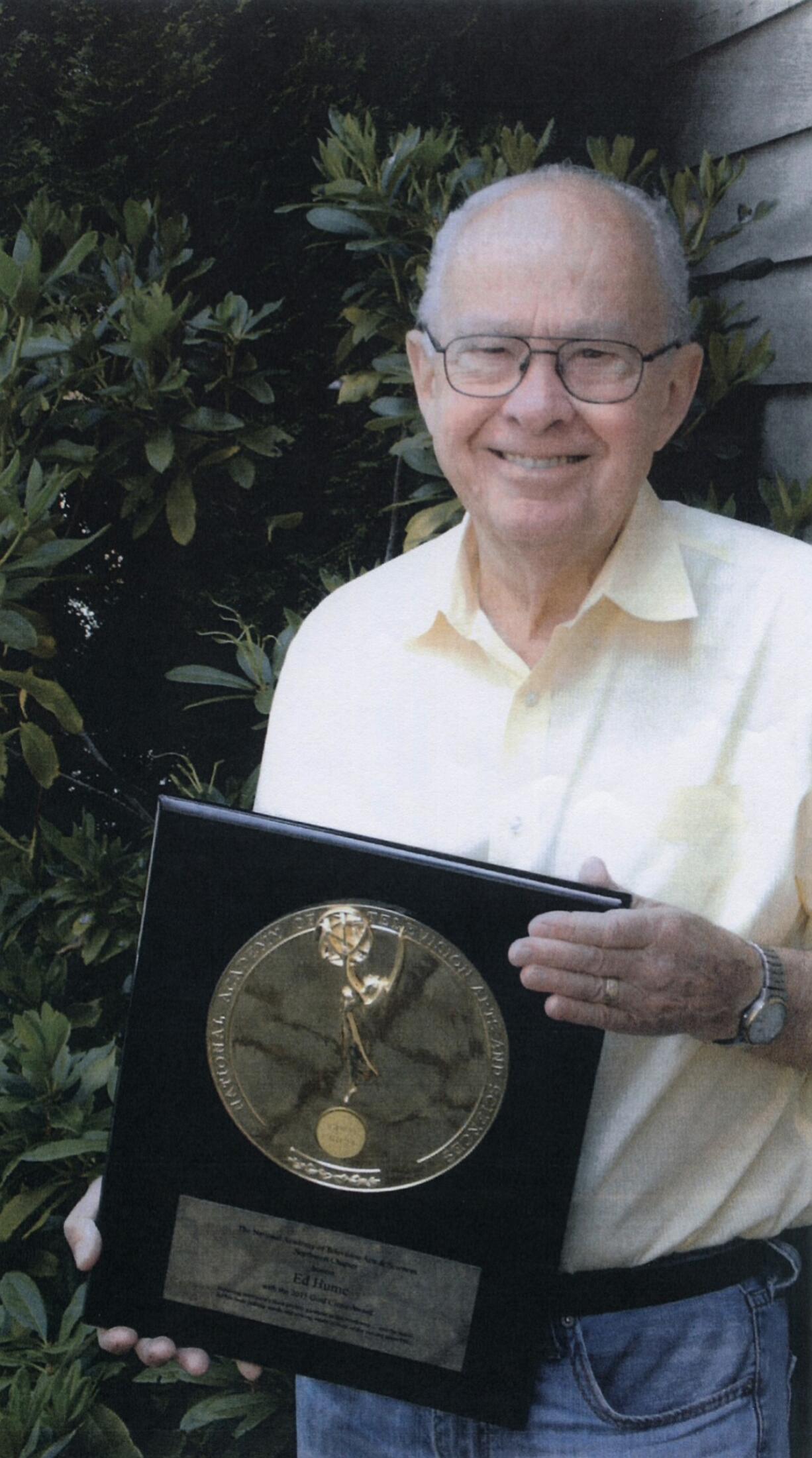 Clark County: Ed Hume, former Columbian garden editor, was inducted into the Gold Circle of the northwest chapter of the National Academy of Television Arts and Sciences.