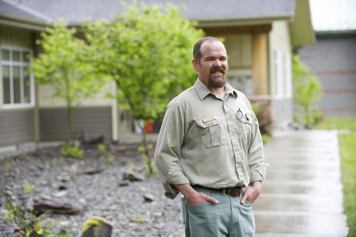 Tedd Huffman took over this month as the new manager of the Mount St. Helens National Volcanic Monument.