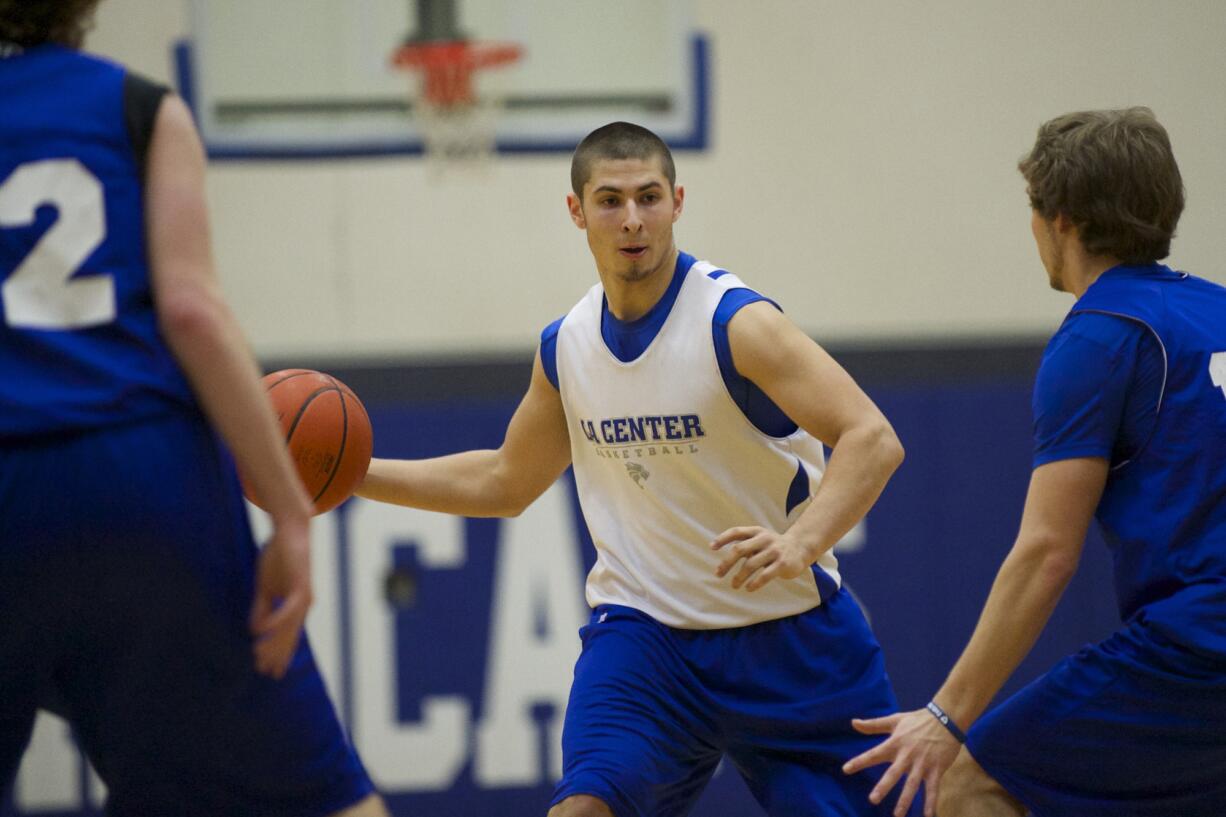 La Center basketball player Wyatt Aguirre is on the verge of becoming just the ninth player in school history to score 1,000 points.