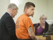 Randall Jacob Marlow appears Monday in Clark County Superior Court to face a charge of first-degree escape.