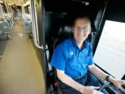 C-Tran bus driver Todd Shade, seen Nov.