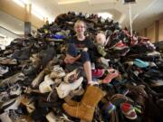 Teagan Wigginton has been collecting shoes for Souls4Soles for more than a year.