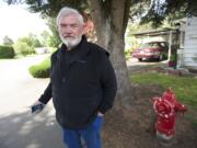 Dennis Toomey, a resident of Fair Oaks Estates, a senior living community in Vancouver, is worried about the lack of working fire hydrants at the property.