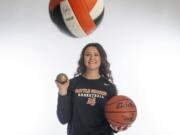 Jossilyn Blackman, the All-Region female athlete of the year poses for a photo in Vancouver Tuesday March 3, 2015.