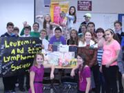 Hockinson: Hockinson Middle School students raised more than $1,000 in four days for the Pennies for Patients Drive, which benefits the Leukemia and Lymphoma Society.