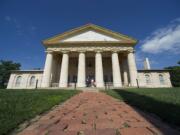 The historic Arlington House mansion at Arlington National Cemetery in Arlington, Va., was originally built as a monument to George Washington.