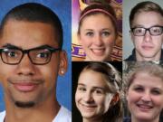 Athlete of the week nominees for Jan.