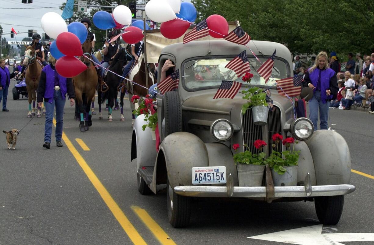 Columbian files
The Harvest Days Grand Parade is part of Battle Ground Harvest Days today and Sunday.